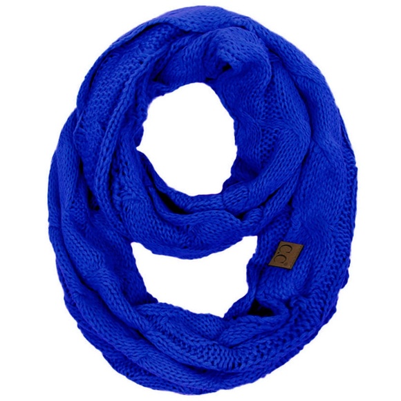 C.C 3pc Knit Warm Beanie Gloves Scarves Set main image 4